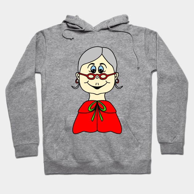 MRS Claus Merry Christmas Hoodie by SartorisArt1